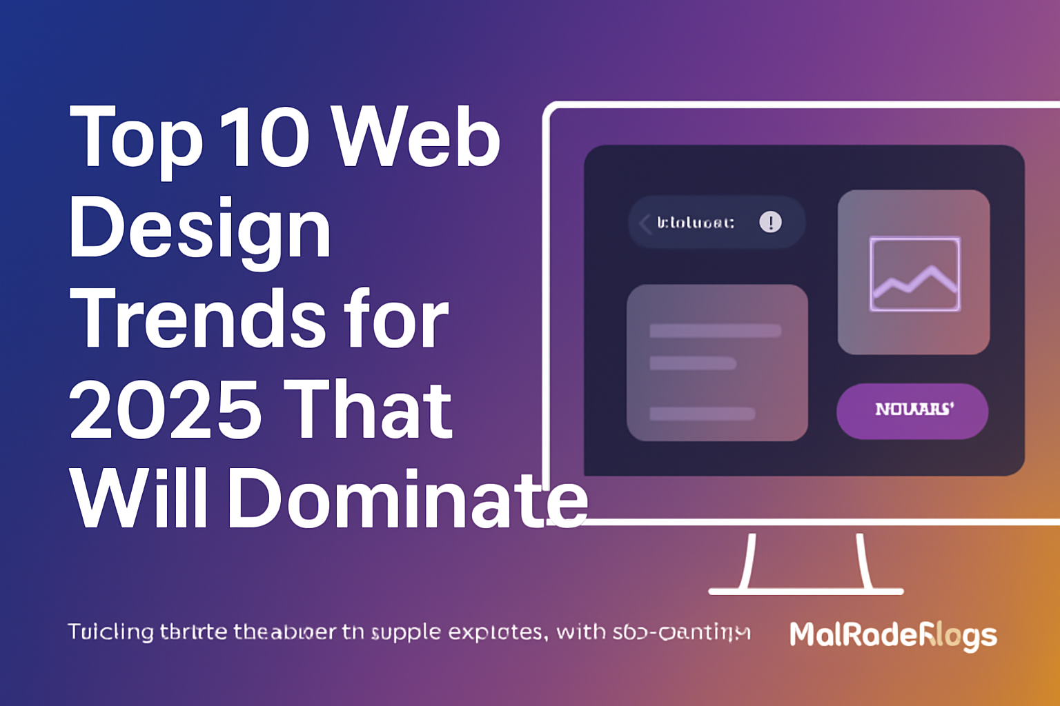 Top 10 Web Design Trends for 2025 That Will Dominate